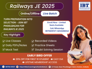 RRB JE (Junior Engineer) 2025